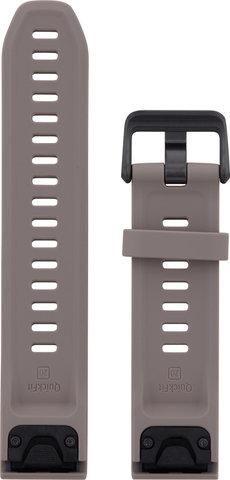 Garmin Bracelet de Montre en Silicone QuickFit 20 - gris foncé/20 mm