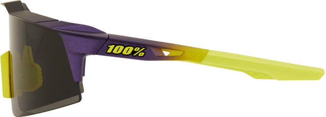 100% Lunettes de Sport Speedcraft SL Smoke - matte metallic digital brights/smoke