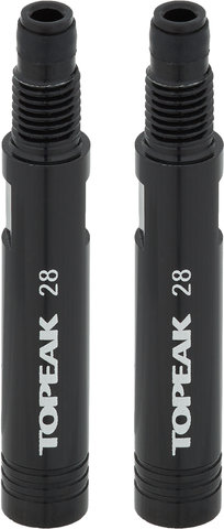 Topeak Valve Extender - Set of 2 - black/70 mm