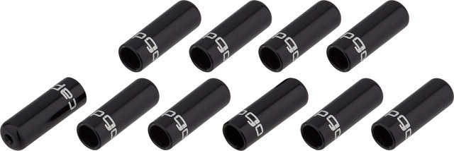 capgo Tapas de extremos selladas OL para fundas de cable de cambio - negro/4 mm