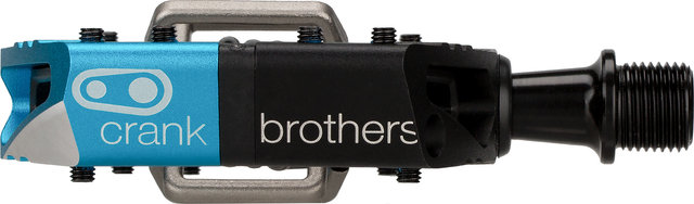 crankbrothers Mallet E LS Clipless Pedals - black-electric blue