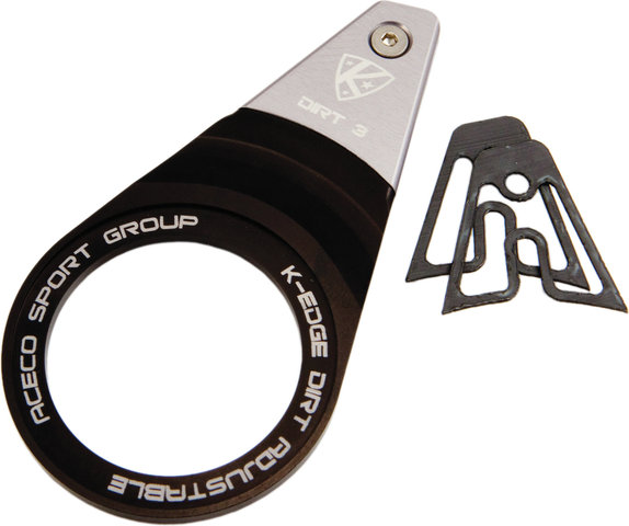 K-EDGE Chain guide Dirt 3-speed - black/Bottom Bracket