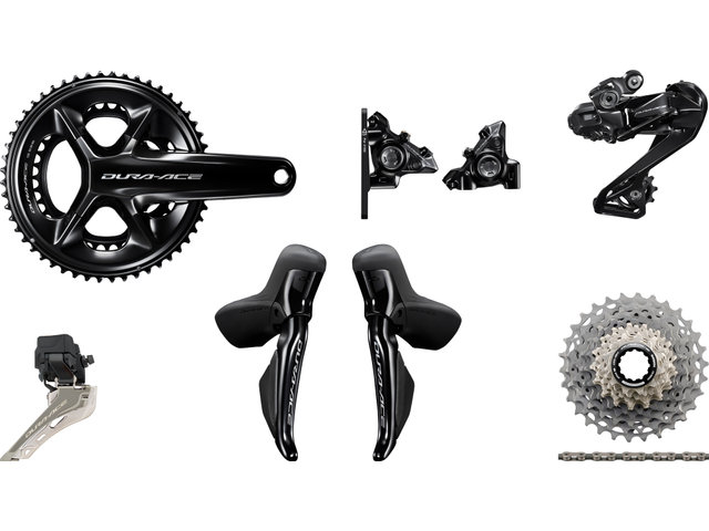 dura ace bike components