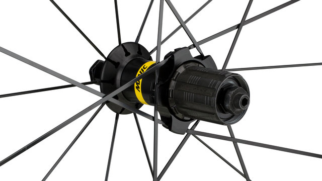 Mavic Aksium Laufradsatz - schwarz/130 mm/100 mm/28"/Shimano Road/100 mm/Shimano Road/100 mm/130 mm