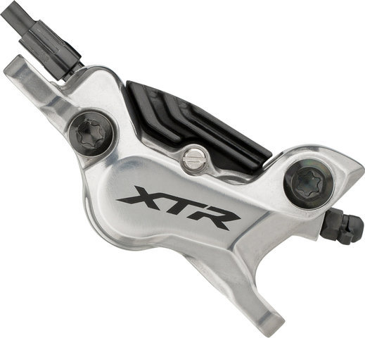 Shimano Frein à Disque XTR Enduro BR-M9120 avec Plaquettes en Résine J-Kit - gris/Roue avant/Gauche (spécifique au côté)