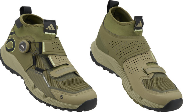 Five Ten Trailcross Pro Clip-In MTB Shoes - 2023 Model - focus olive-core black-orbit green/42/42