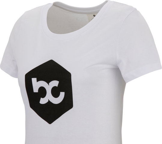 bc basic T-Shirt pour Dames Logo - blanc/S
