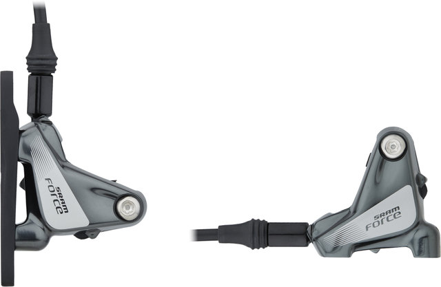 SRAM Force 1 FM DoubleTap® Hydraulic Disc Brake Set - grey/set (front+rear)