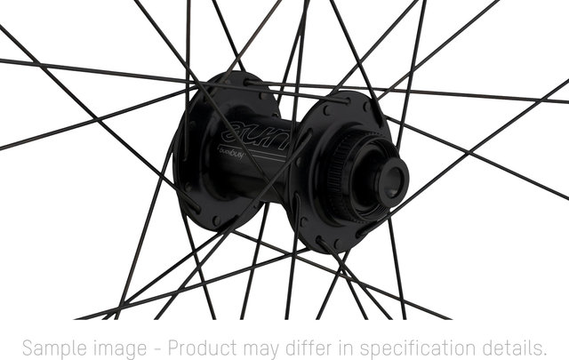 tune Crosser Endurance Disc Center Lock Carbon 28" Wheelset - black/28" set (front 12x100 + rear 12x142) Shimano