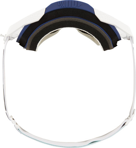 100% Máscara Racecraft 2 Goggle Mirror Lens - arsham/silver flash mirror
