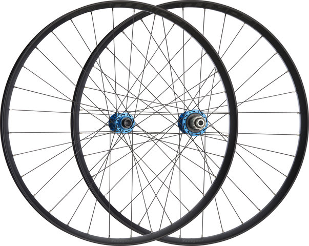 Hope Set de Roues Pro 5 + Fortus 35 Disc Center Lock 29" Boost - blue/Shimano VTT/Boost/148 mm/110 mm/Boost/29"/110 mm/Shimano MTB/110 mm/148 mm