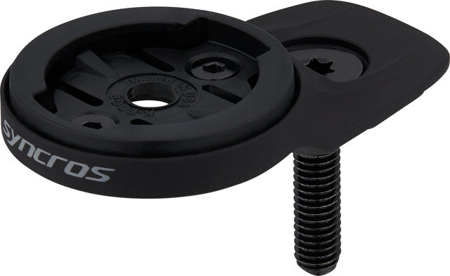 Syncros Fraser iC DC / DC Vorbau Top Cap Computerhalterung für Garmin - black