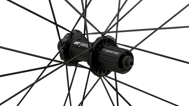 DT Swiss PR 1400 DICUT OXiC 21 28" Wheelset - black/130 mm/100 mm/28"/Shimano Road/100 mm/100 mm/130 mm