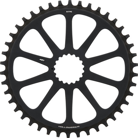 Cannondale OPI SpideRing 10-Arm X-Sync Chainring - black/42 