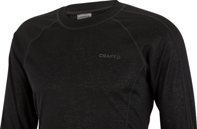 Craft Core Warm Baselayer L/S Unterhemd - black/M