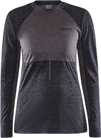 Craft Set de Sous-Vêtements Fonctionnels pour Dames Core Wool Mix - black-granite/M