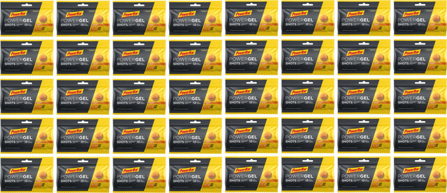 Powerbar PowerGel Shots gummy candies - 40 pouches - orange