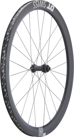 DT Swiss Juego de ruedas CRC 1400 SPLINE 45 Disc Center Lock Carbon 28" - negro/142 mm/100 mm/28"/Shimano carretera/100 mm/Shimano carretera/100 mm/142 mm