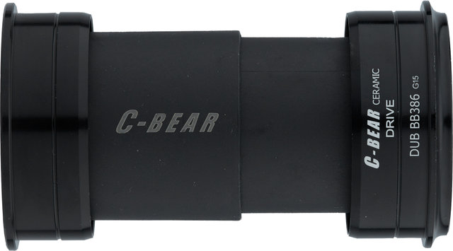 C-BEAR Boîtier de Pédalier BB386EVO SRAM DUB Gen2 Cyclocross 46 x 86,5 mm - noir/BB386EVO