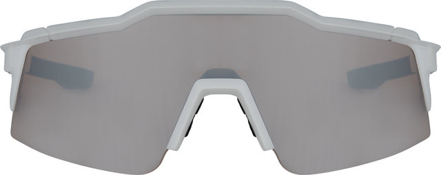 100% Gafas deportivas Speedcraft SL Hiper - matte white/hiper silver mirror