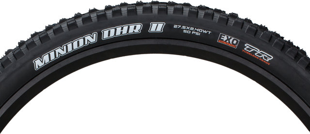 Maxxis Minion DHR II 3C MaxxTerra EXO/Dual WT 27,5" Faltreifen 2er-Set - schwarz/27.5 "/61 mm/61-584/2.4 "