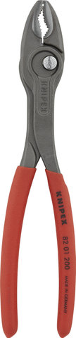 Knipex Alicates de agarre frontal TwinGrip - rojo