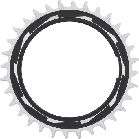 SRAM Chainring T-Type XX SL Eagle Transmission Thread Mount 0 mm - black-silver/32 