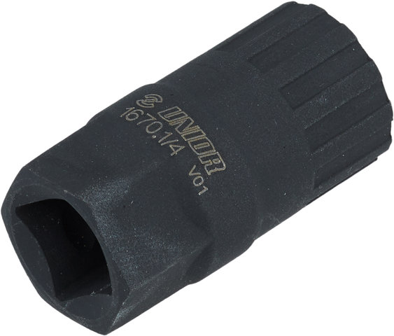 Unior Bike Tools Cassette Removal Tool 1670.1/4 for Freewheels - black/universal