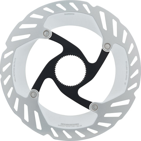Shimano Disque de Frein RT-CL800 Center Lock à Denture Interne pour Ultegra - argenté-noir/160 mm