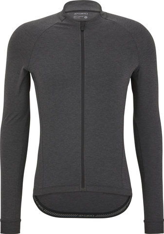 Giro New Road LS Trikot - charcoal heather/M