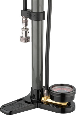 SILCA Pista Plus Floor Pump - dark grey