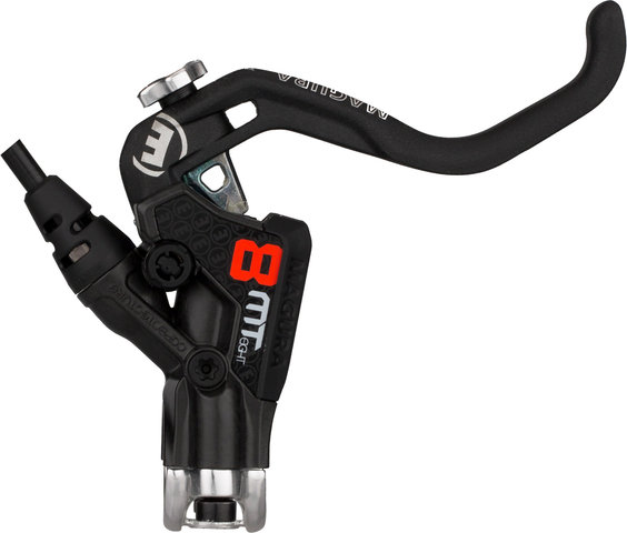 Magura MT8 Pro Carbotecture Scheibenbremse - schwarz-chrom/Set/Flip-Flop (seitenunspezifisch)