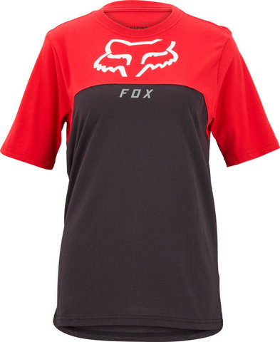 Fox Head Youth Ryaktr SS T-Shirt - flame red/158