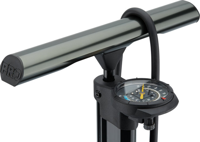 Pompe à vélo avec manomètre portable Mini pompe à vélo montée sur cadre 160  PSI haute pression Pompe à main Presta et Schrader Valve