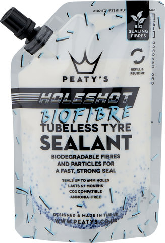 Peatys Holeshot Biofibre Tubeless Tyre Sealant - universal/120 ml