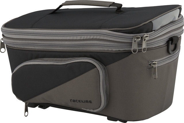 Racktime Talis Plus 2.0 Pannier Rack Bag - carbon black-stone grey/15000 ml