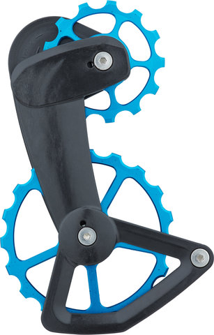 CeramicSpeed OSPW X Coated Derailleur Pulley System for SRAM AXS XPLR - blue/universal