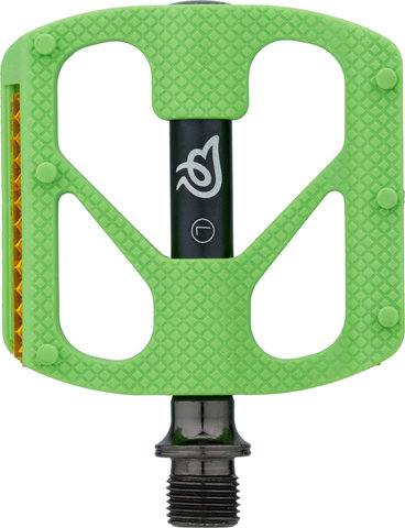 EARLY RIDER P1 resin platform pedals for 14"-16" kids' bike - green