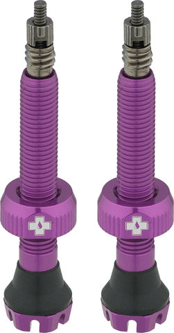 Muc-Off V2 Tubeless Valves - pink/Presta 44 mm