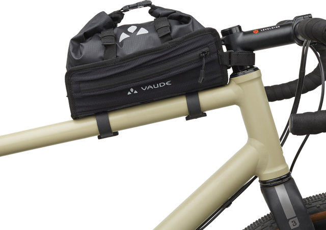 VAUDE Trailguide II Top Tube Bag - black uni/3000 ml