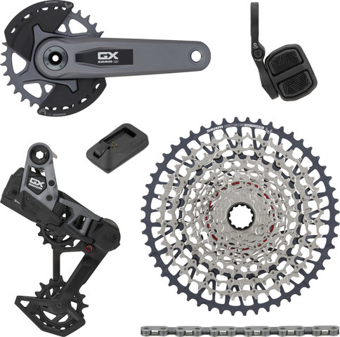 SRAM GX Eagle Transmission AXS 1x12-fach Gruppe - dark polar/ohne/SRAM XD/10-52/SRAM XD/170,0 mm/ohne