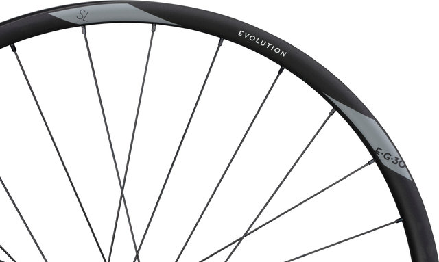 NEWMEN Evolution SL E.G.30 Fade Boost Disc 6-bolt 27.5" Wheelset - black-black/Shimano Micro Spline/Boost/148 mm/110 mm/Boost/27.5" (650B)/110 mm/Shimano Micro Spline/110 mm/148 mm