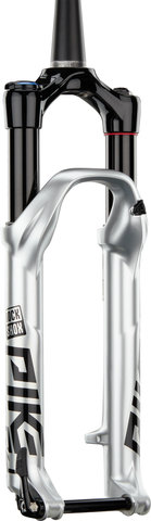 RockShox Fourche à Suspension Pike DJ Solo Air 26" - gloss silver/Axe Traversant 12 mm/40 /100 /1 1/8" - 1,5" tapered/100 mm/26"/100 mm/100 mm