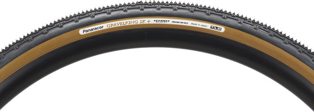 Panaracer GravelKing SK Plus TLC 28" Faltreifen - black-brown/28 "/40 mm/40-622