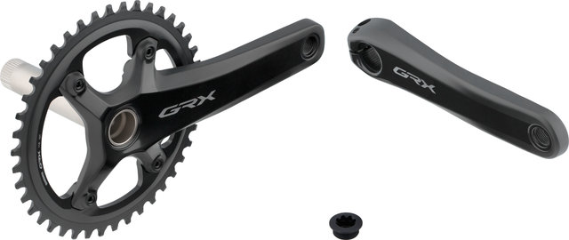 Shimano GRX FC-RX810-1 Hollowtech II Crankset - OEM Packaging - black/175,0 mm