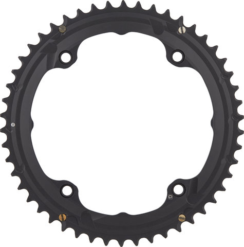 Campagnolo Record Chainring 12-speed, 4-arm, 145 mm Bolt Circle Diameter - black/50 