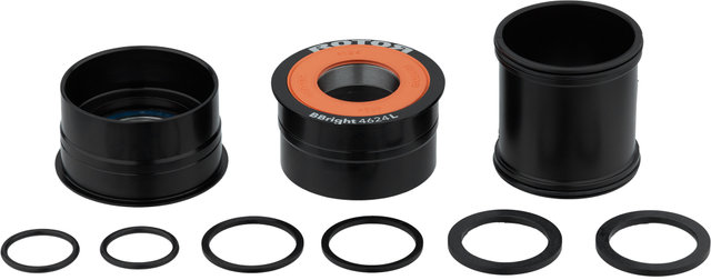 Rotor BB386EVO Pressfit 4624 Steel Bottom Bracket, 46 x 86.5 mm - black/Pressfit