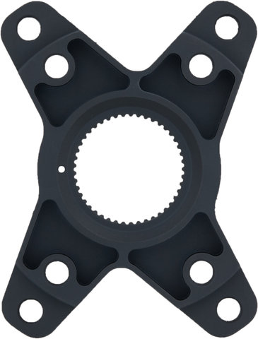 Rotor Gravel Spider, 4 brazos, círculo de agujeros de 110/80 mm - negro/universal