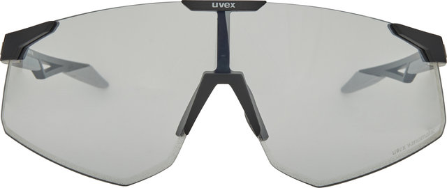 uvex Lunettes de Sport pace perform V - black mat/litemirror silver