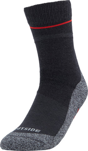 VAUDE Calcetines cortos Wool Socks Short - grey melange/42 - 44